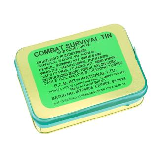 BCB Combat Survival Tin Kit Di Sopravvivenza By BCB International